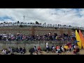 R.A.F RED ARROWS arrival Eastbourne airshow 2017