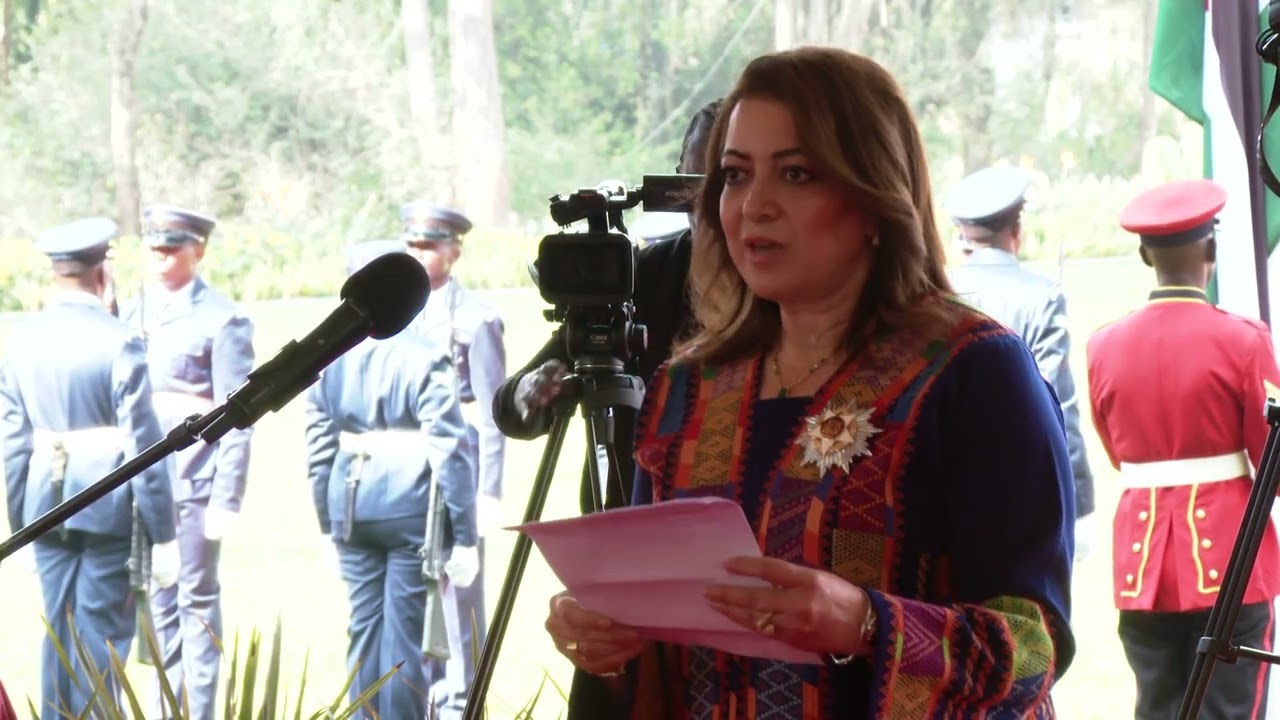 President Ruto Receives credentials from Rulan Mahmoud Samara (Jordan Ambassadors to Kenya)