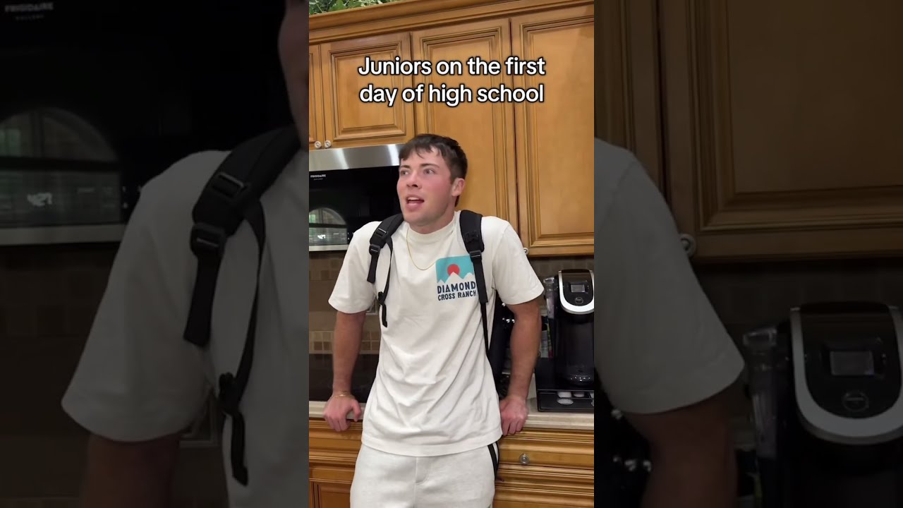 Juniors On The First Day Of High School