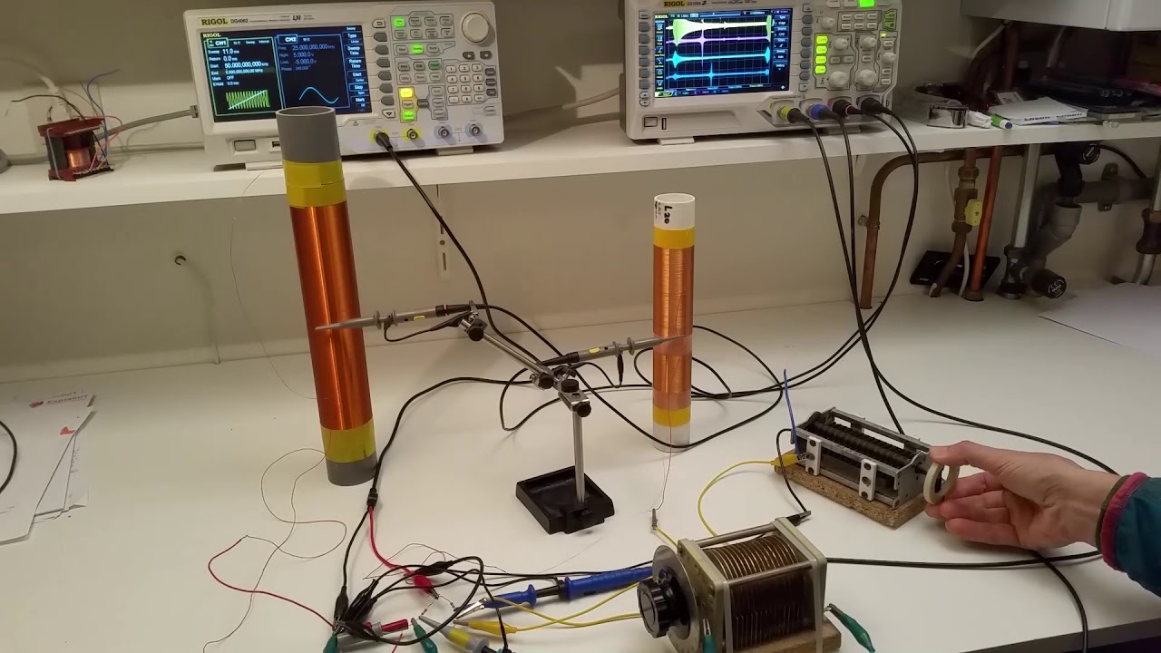 Tesla Coil LC resonance vs standing wave resonance. YouTube