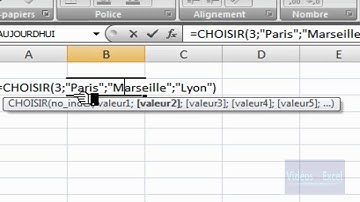 Excel 2007 - T&A : Mots aléatoires - Fonction CHOISIR et ALEA.ENTRE.BORNES
