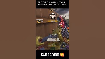 NEW "2 SHOT"  QXR  Gunsmith! its TAKING OVER COD Mobile in Season 5 (NEW LOADOUT)