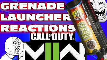 MW2 GRENADE LAUNCHER REACTIONS :: ITS A NEW GUN :: FUNNY MWII NOOBTUBE TROLLING :: COD TROLLING