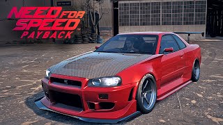 How to Make NFS Payback Nissan Skyline GT R V·spec II  1999