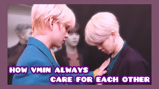 How Taehyung and Jimin Always Care For Each Other