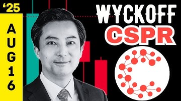 Casper Price Prolonged Test Finishing Soon? Wyckoff Price Prediction (Aug 16, 2025)