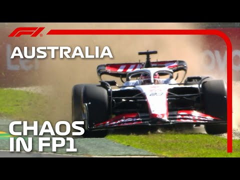Pure Chaos During FP1! | 2023 Australian Grand Prix