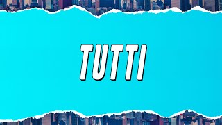 Video thumbnail of "Calcutta - Tutti (Testo)"