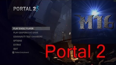 Portal 2 - Conversion intro - Level Play through (Tutorial)