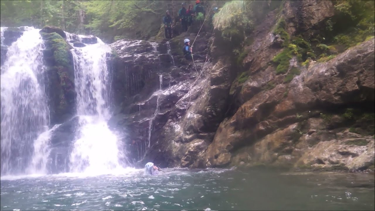 Canyoning en Vallée d'Ossau (Laruns -64) : Soussouéou + Bious.