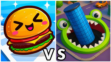 Hole io vs Food Run - ASMR Gameplay New Update (Freepya, Math Games)