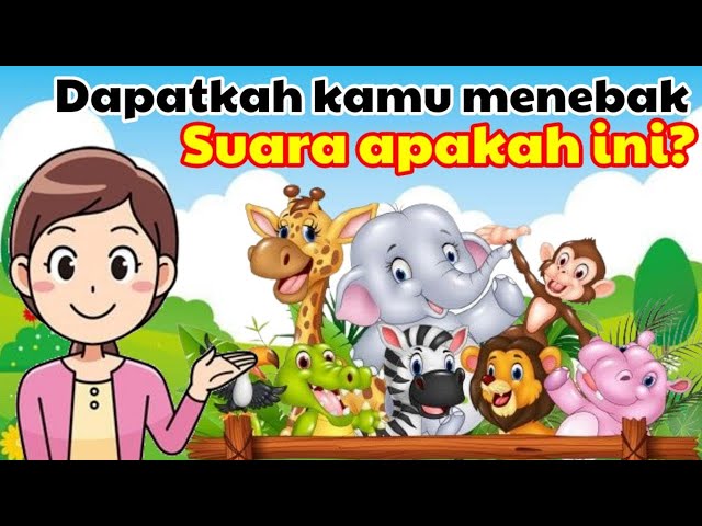 BERMAIN TEBAK SUARA DAN GAMBAR BINATANG | Permainan Online yang seru untuk anak TK class=