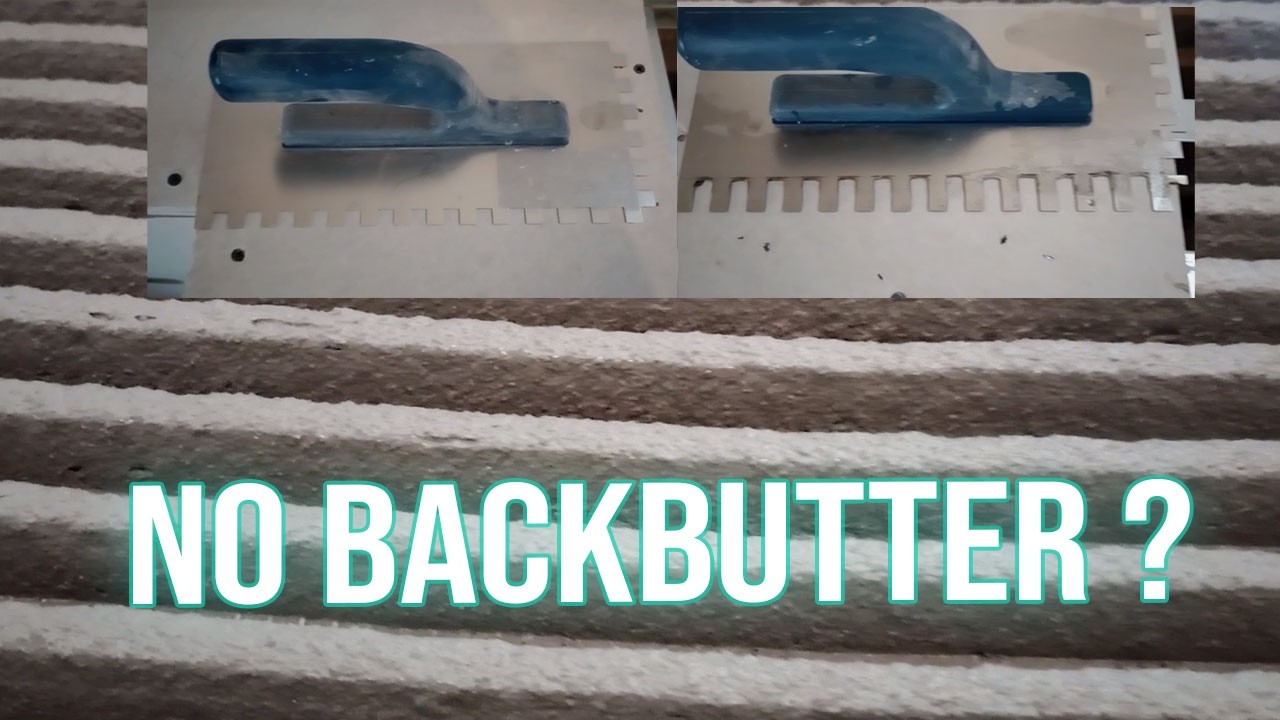 Zašto Ja Ne Radim Klasični Back Butter | Why I Don’t Back Butter Tiles