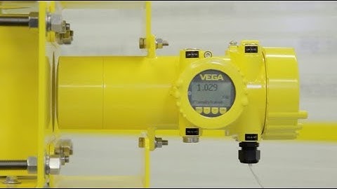 The VEGA MINITRAC 31 Radiation-based Density, Level, and Flow Measurement Sensor