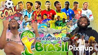 FIFA World Cup 2014 All Goals |BrothersReaction!