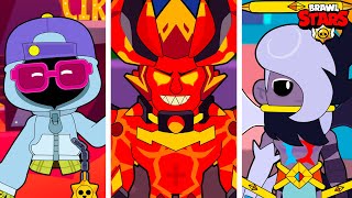 TOP 5 BEST BRAWL STARS ANIMATIONS SHADE COMPILATION