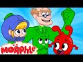 Superhero Suits - Morphle vs Orphle | Cartoons for Kids | My Magic Pet Morphle