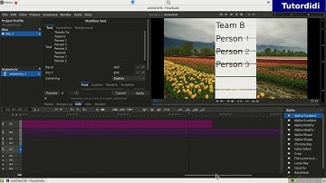 How To Add Credits To Video In Flowblade? - Flowblade Tutorial #18