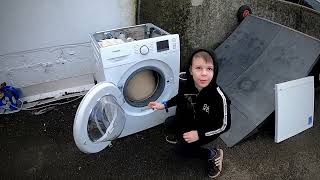 hotwire Samsung washing machine fun