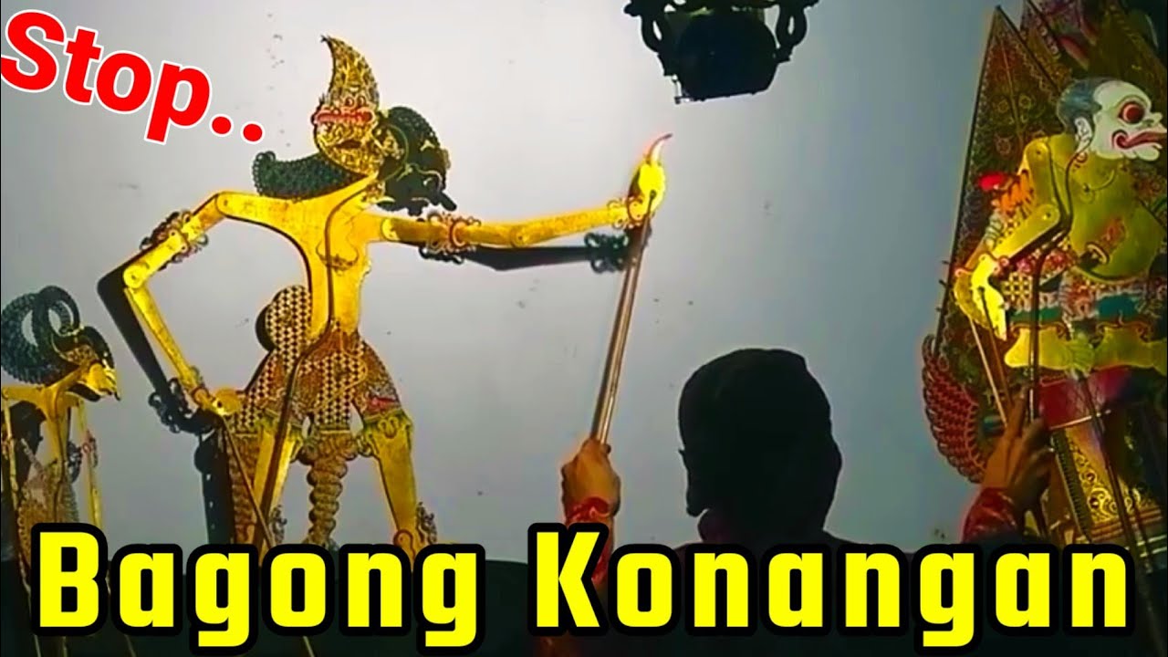 Aduh konangan aku..! Bagong arep kabor nyusul Petruk konongan Ning werkudoro