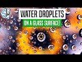 Creative Macro Photography | Water Droplets on Glass!