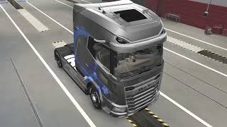 Euro Truck Simulator 2 DAF 2021 Stream Logitech G29