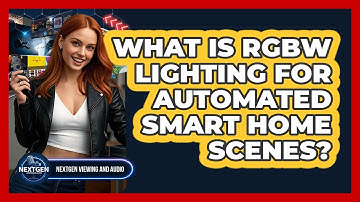 What Is RGBW Lighting For Automated Smart Home Scenes? - NextGen Viewing and Audio
