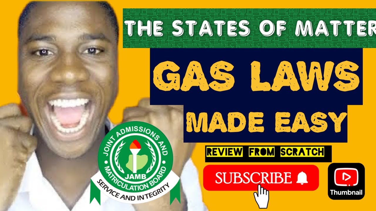 Gas Laws Tutorial. How to solve questions on Gas Law (Full topic video)