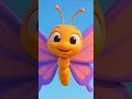 #ButterflySong #Kidsjam3D #NurseryRhymes #shortsfunny #shorts #cartoon #singalong #fivelittleducks