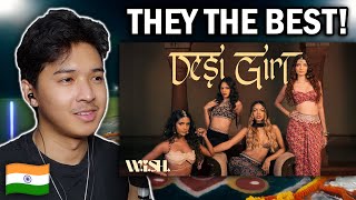 W.i.s.h. - Desi Girl Music Video Reaction Indian Pride