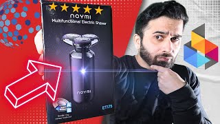 Noymi Electric Shaver for Men, 3 in 1 Beard Nose Hair Trimmer | Dry & Wet Shaving | Born creator