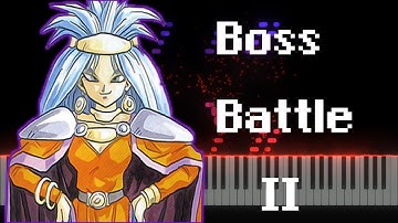 Boss Battle 2 - Chrono Trigger [Piano tutorial] (Sheet Music+MIDI)