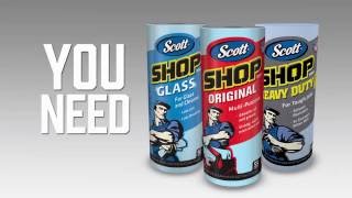 Scott® Shop Towels: Made For The Garage