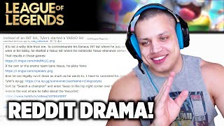 TYLER1 REACTS TO THE REDDIT INT LIST DRAMA  LoL Daily Moments #695