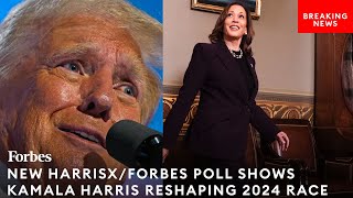 BREAKING NEWS: New HarrisX/Forbes Poll Shows Kamala Harris Entrance Has Reset Race Against Trump