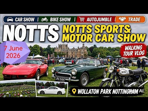 🔥 Incredible Supercars at Wollaton Park | Sports Motor Car Show 2026 #NottsClassicCarShow  #CarVlog