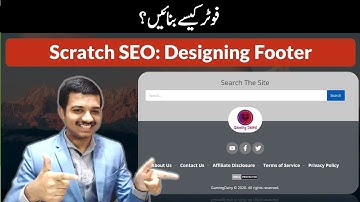 SEO Friendly Footer