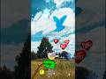 💙Flying Bird with Love Hearts Animation | I Love You 💌 | Viral Shorts