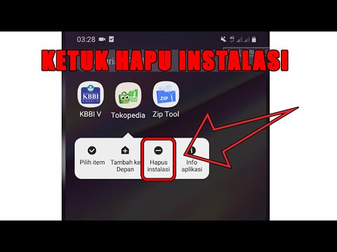 2 Cara Uninstall / Hapus Aplikasi di HP Samsung