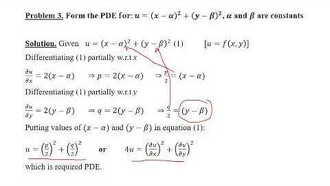 Lecture 18 Partial Differential Equations