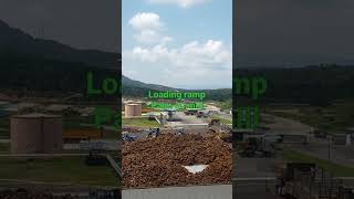 loading ramp palm oil mill