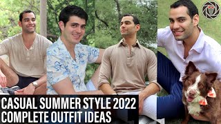 STAND OUT | Men&#39;s SUMMER Style Ideas | Casual Trending Outfits 2022