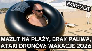 Wakacyjny reportaż z wybrzeża Morza Czarnego, gdzie nad brudnymi plażami latają rakiety [PODCAST]