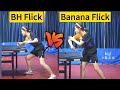 Backhand flick & 🍌Banana flick – Basic Technique & Feel