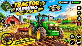 Modern Farm Tractor Driving Simulator 3D - New Tractor Farming Games - Android Gameplay.     screenshot 1