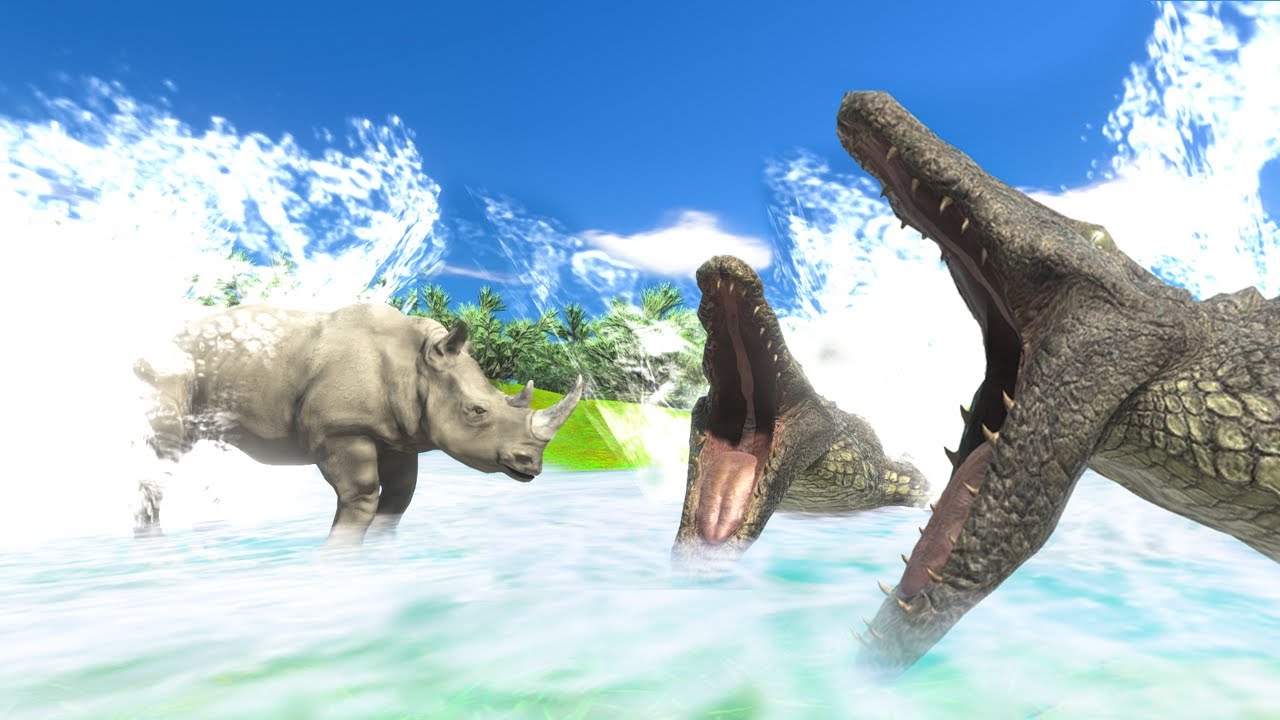 Who can Cross the Purusaurus River - Animal Revolt Battle Simulator