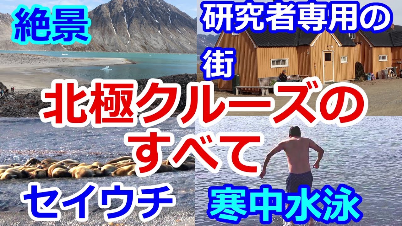 【絶景しかない】北極クルーズで未知の体験を！【スヴァールバル諸島】【二ーオーレスン】【世界一周】