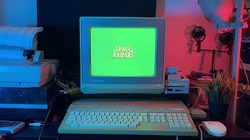 Mind The Bend The Mind by Space Raiders  (Atari ST demo) - hardware/CRT capture