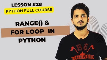 Understanding for Loop in Python || Lesson 28 || Python for Beginners ||