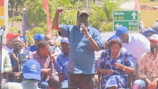 hapa Machakos Ni Baba Baba Baba Kila Siku Mutua Katuku Assures Raila